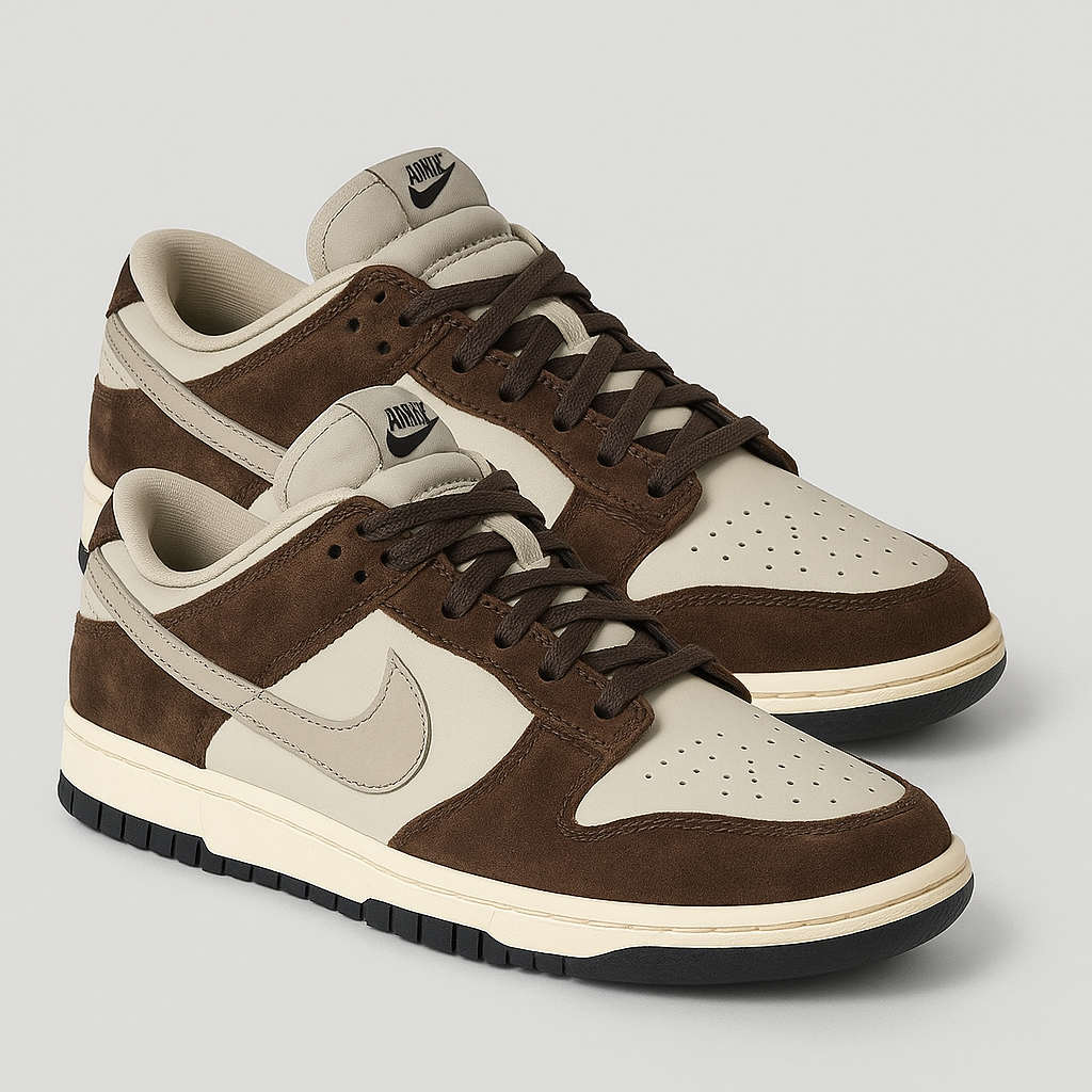 Nike Dunk Low – Brown/Beige Suede